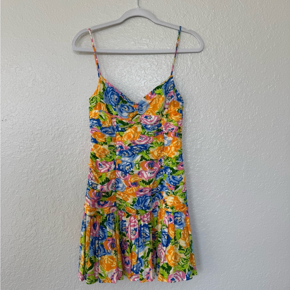 ZARA Multicolor Floral Mini Dress